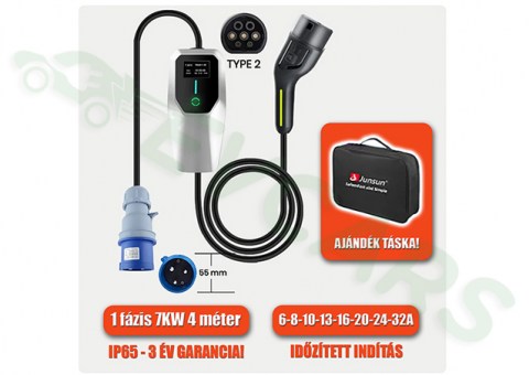 junsun_1f_7kw_charger_4m1